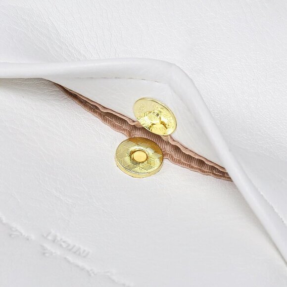 Luxury Sling Bag in Vegan Leather with RFID and Clear Window - Travel Essential - Picture 6 of 8